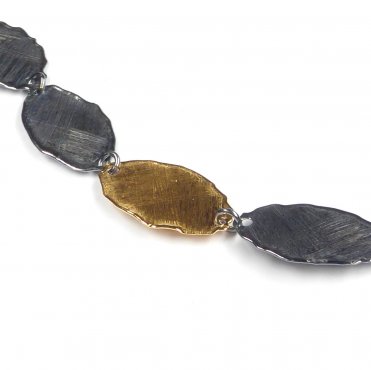 17710 Blättercollier bicolor det 17710 Blättercollier bicolor det